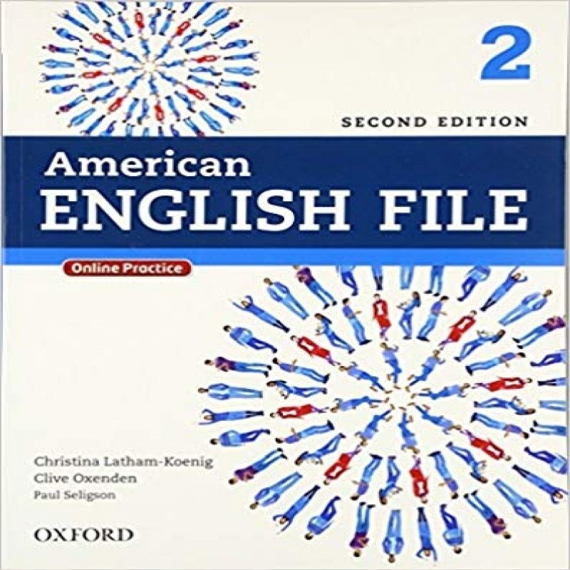 کتاب امریکن انگلیش فایل ویرایش دوم American English File 2  Second Edition  رحلی