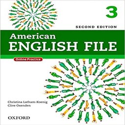 کتاب امریکن انگلیش فایل ویرایش دوم American English File 3 Second Edition  رحلی