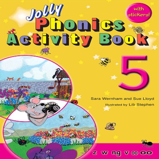 Jolly Phonics Activity Book 5 کتاب