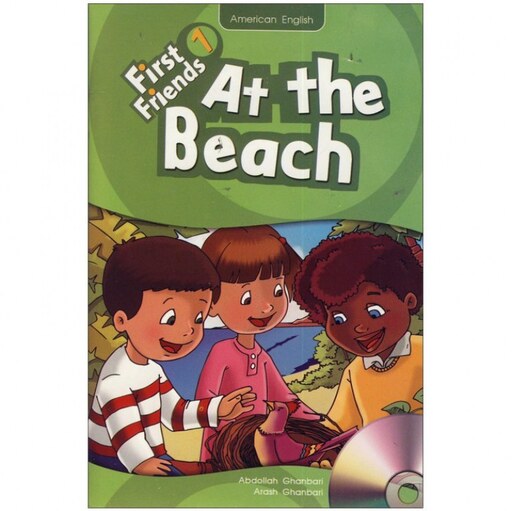 First Friends 1 Readers Book at the beach کتاب