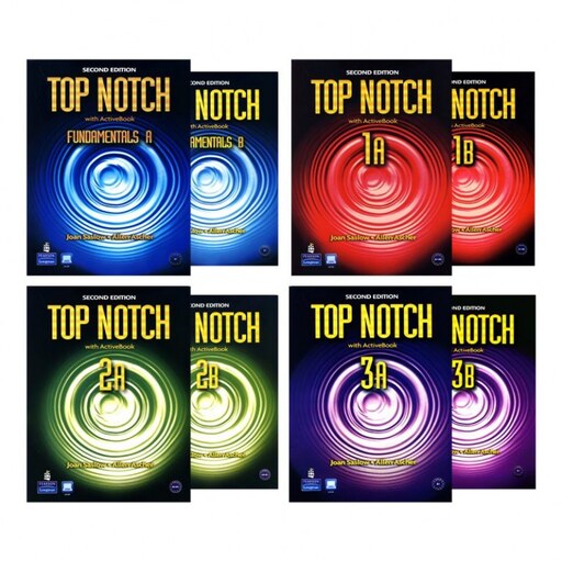 Top Notch Second Edition Book Series کتاب