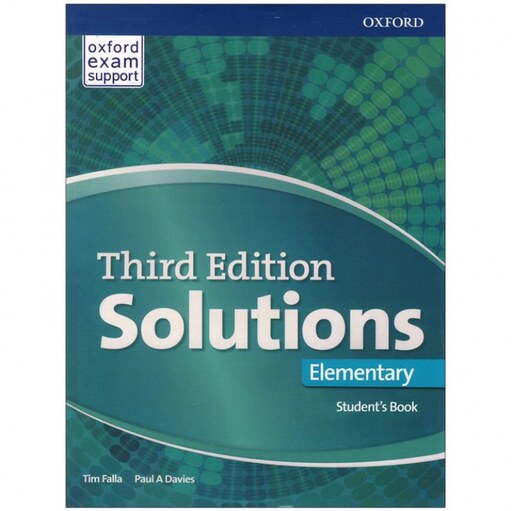 Solutions Elementary Third Edition کتاب