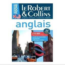 Dictionnaire Poche Le Robert and Collins anglais francais کتاب