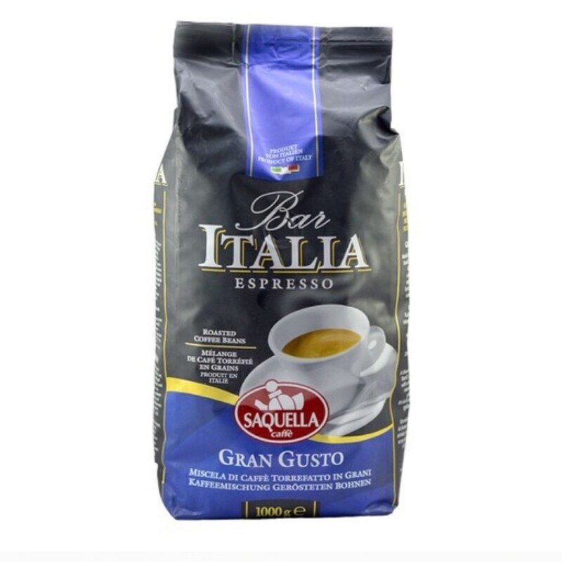  قهوه دانه ای ایتالیایی ساکوئلا مدل گرن گاستو 1 کیلویی

