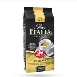 دانه قهوه ایتالیا ساکوئلا مدلArabica  صد درصد 1 کیلویی اصلی

