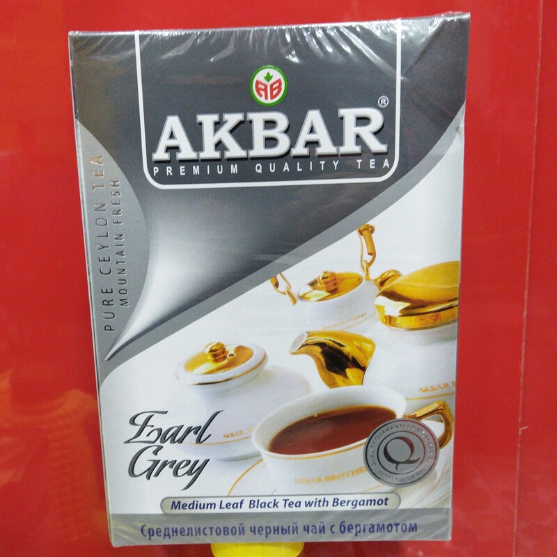 چای عالی سیلانی معطر ارل گری اکبر 500 گرم اصلی سریلانکایی