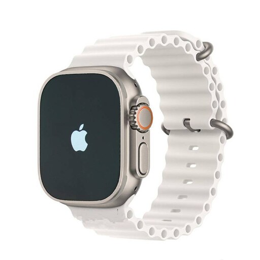 ساعت هوشمند اپل الترا های کپی با لوگوی اپل و پک اصلی بارکد دار