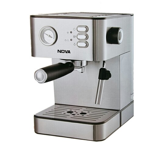 قهوه ساز اسپرسوساز ندوا طرح نوا 25 بار تمام استیل شرکتی 
