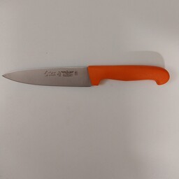 چاقو آشپرخانه مناسب گوشت و مرغ جنس تیغه فولاد استیل ضد زنگ دسته ترمو پلاس 