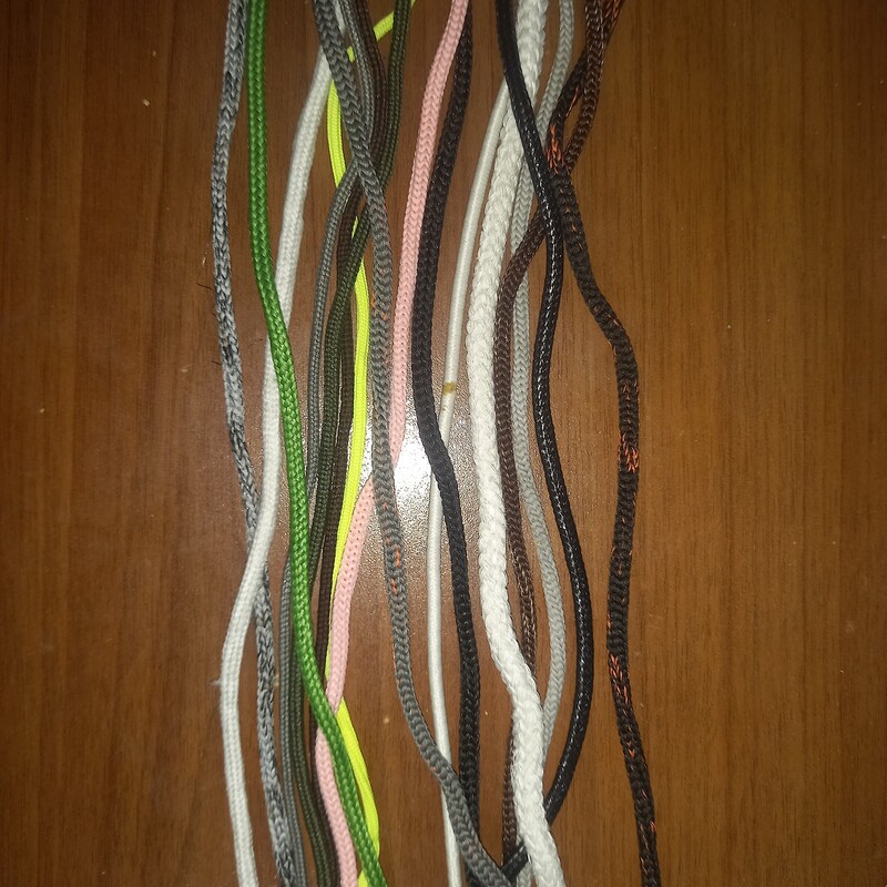 بند کفش گرد در 16 رنگ زخیم ،نازک ،کوتاه و بلند 