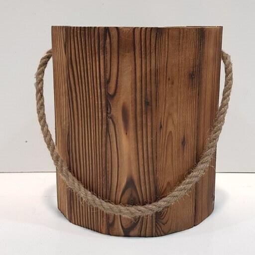 سطل چوبی 
