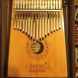 کالیمبا جکو اصل 17 تیغه با متعلقات جعبه چوبی و چکش