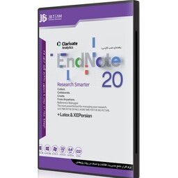 نرم افزار اند نوت   EndNote x20
نرم افزار جستجو و ساخت رفرنس و مرجع مقالات علمی بعلاوه latex-textlive-xepersian