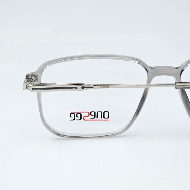 عینک طبی مردانه-زنانه کائوچو شفاف برند ONE SEE کد 1648