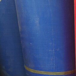 چادر نیسان 6در4 گونی ضد آب با 4 ردیف قلاب و دم اسبی با دوخت سفارشی چادر گونی آبی24 متری 