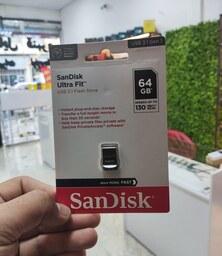 فلش مموری 64 گیگابایت سن دیسک مدل SanDisk Ultra Fit 64GB ا SanDisk Ultra Fit 64GB USB 3.1 Flash Drive