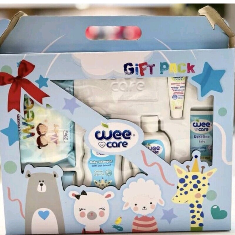 ست جعبه هدیه برند وی کر ست بهداشتی نوزاد 