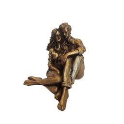 مجسمه مدل دختر پسر نشسته کد A234