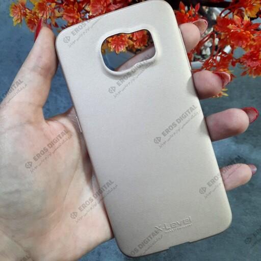 قاب گوشی سامسونگ  Galaxy S6 edge مدل X-level ژله ای - بنفش