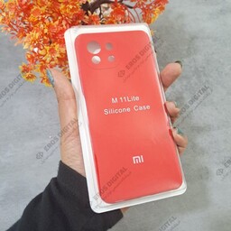 قاب سیلیکونی Xiaomi Mi 11 Lite (سیلیکون اصل) - قرمز