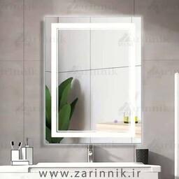 آینه دستشویی مدرن زرین نیک مدل CD022