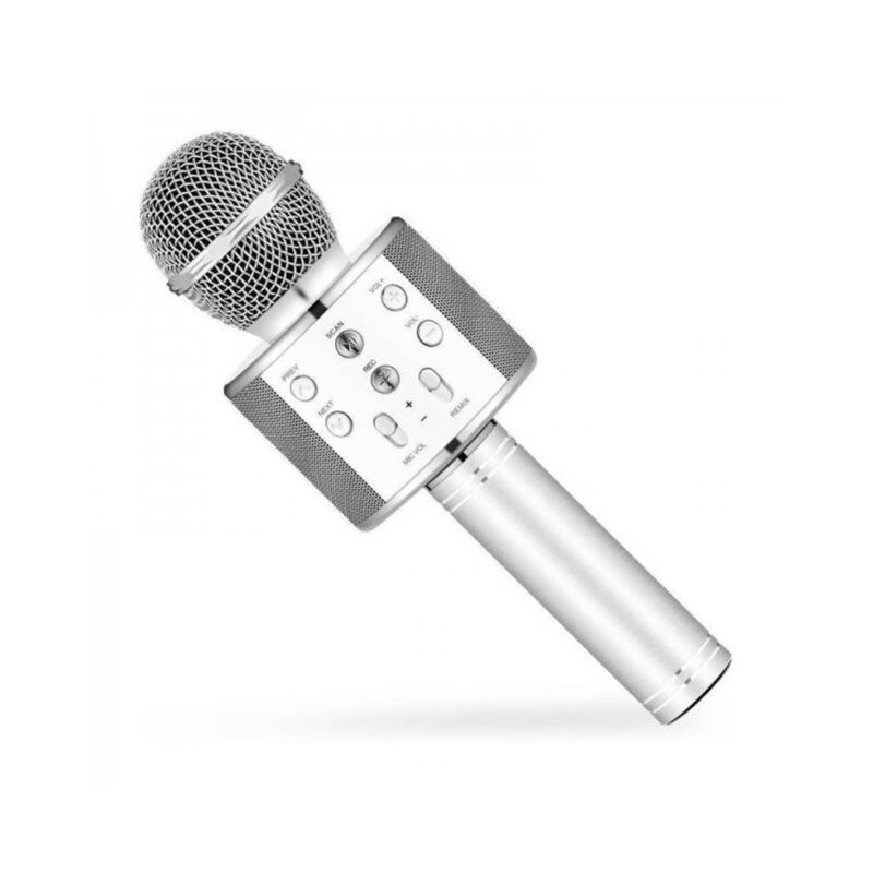 میکروفون اسپیکر مدل 858 GODFREY - نقره ای