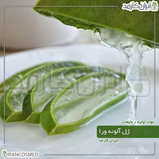 ژل آلوئه ورا باربادنسیس طبیعی گل زرد (Aloe Vera) -سایز 60میل