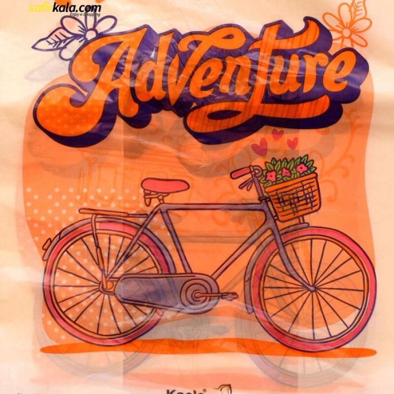 کیسه خرید کوالا مدل Bicycle4352 بسته 100 عددی