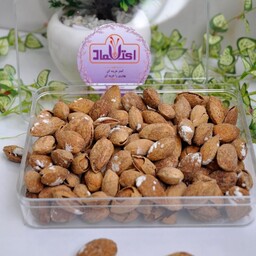 بادام پوست کاغذی برشته  100 گرمی  اعتماد (بادام منقا )