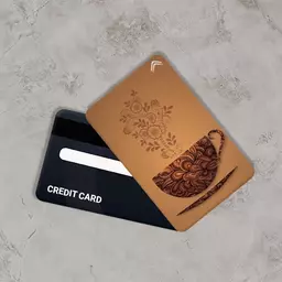 استیکر کارت بانکی مدل قهوه Coffee کد CAB422-k