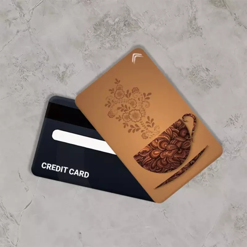 استیکر کارت بانکی مدل قهوه Coffee کد CAB422-k
