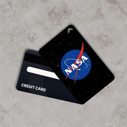 استیکر کارت بانکی مدل ناسا و فضانورد کد CAB172-K