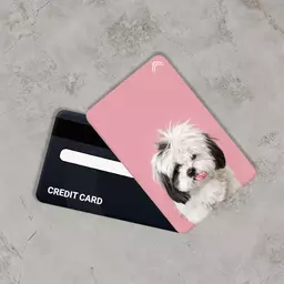 استیکر کارت بانکی مدل سگ کد CAB715-K