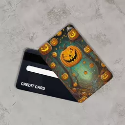 استیکر کارت بانکی مدل هالووین کد CAB506-K