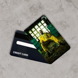 استیکر کارت بانکی مدل بریکینگ بد کد CAB134-K