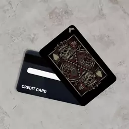 استیکر کارت بانکی مدل بازی Card کد CAB463-K