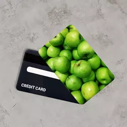استیکر کارت بانکی مدل فانتزی میوه کد CAB402-K