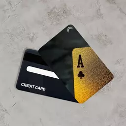 استیکر کارت بانکی مدل بازی Card کد CAB470-K