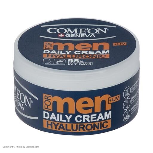 کرم مرطوب کننده فوق العاده آبرسان مردانه کامان   Daily Cream صورت و دست  حجم  میلی  حاوی هیالورونیک اسید و -11622098