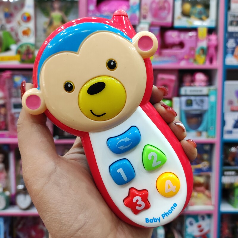 اسباب بازی موبایل موزیکال مدل میمون قبل از ثبت موجودی بگیرید