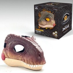 ماسک سر دایناسور متوسط با فک متحرک Dinosaur head mask