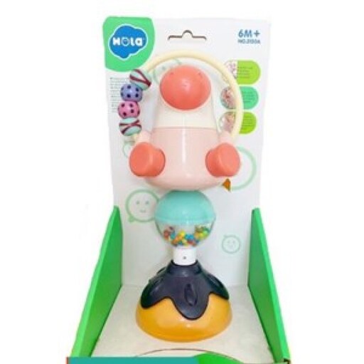 اسباب بازی جغجغه صندلی غذا هولی تویز مدل Hola Toys Rattle 3150A