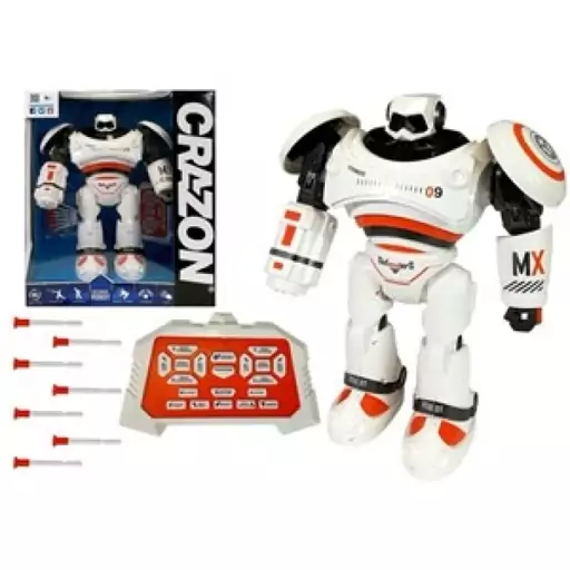 ربات اسباب بازی کنترلی تیر انداز کرازون مدل Crazon Defender RC Robot Toy 1701B