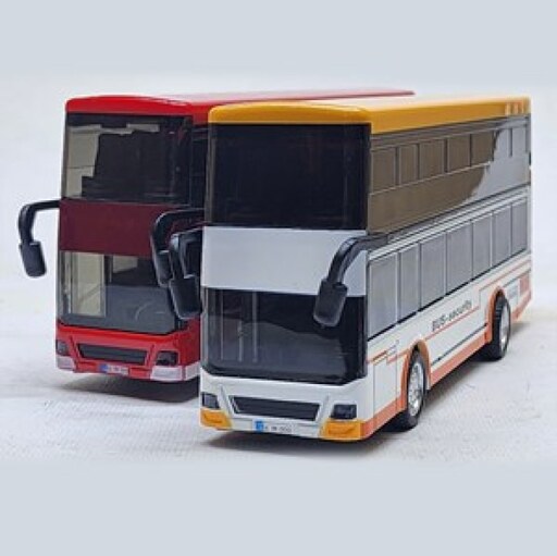 اسباب بازی ماشین فلزی اتوبوس دو طبقه چراغدار و موزیکال مدل Doub Decker Bus Model Metal