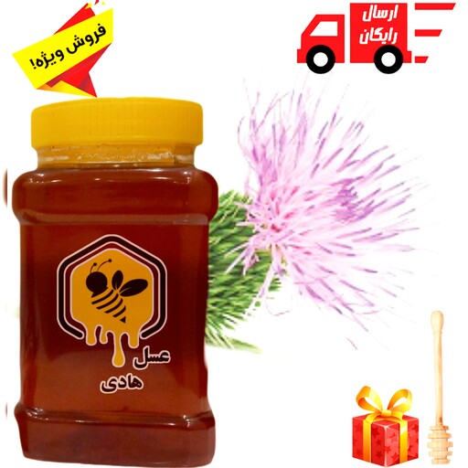 عسل طبیعی کوهی  (1 کیلو گرم  )( عسل هادی )مستقیم از زنبوردار 