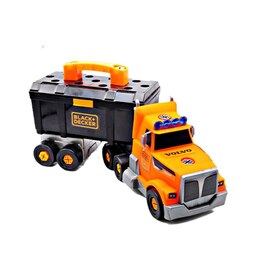  ماشین اسباب بازی کامیون سوپر همراه با جعبه ابزار