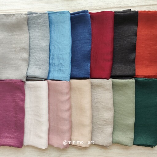 روسری مجلسی ساده تک رنگ قواره 120 در تنوع رنگی بالا و با کیفیت عالی 