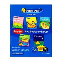 کتاب زبان Potato Pals 1 اثر Patrick Jackson and Rie Kimura انتشارات oxford

