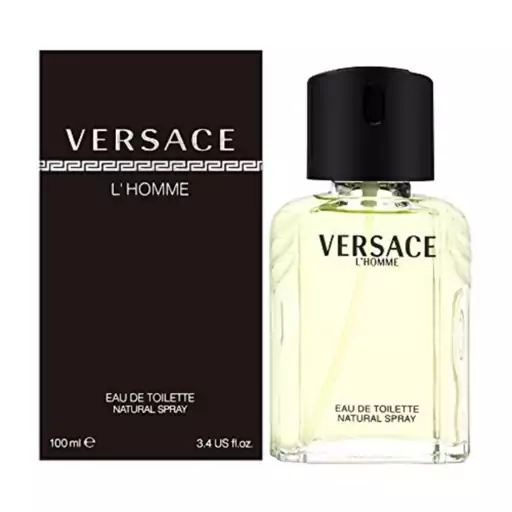 ادکلن ورساچه versace l homme  حجم 100 میلی لیتر مناسب آقایان نسخه اورجینال 