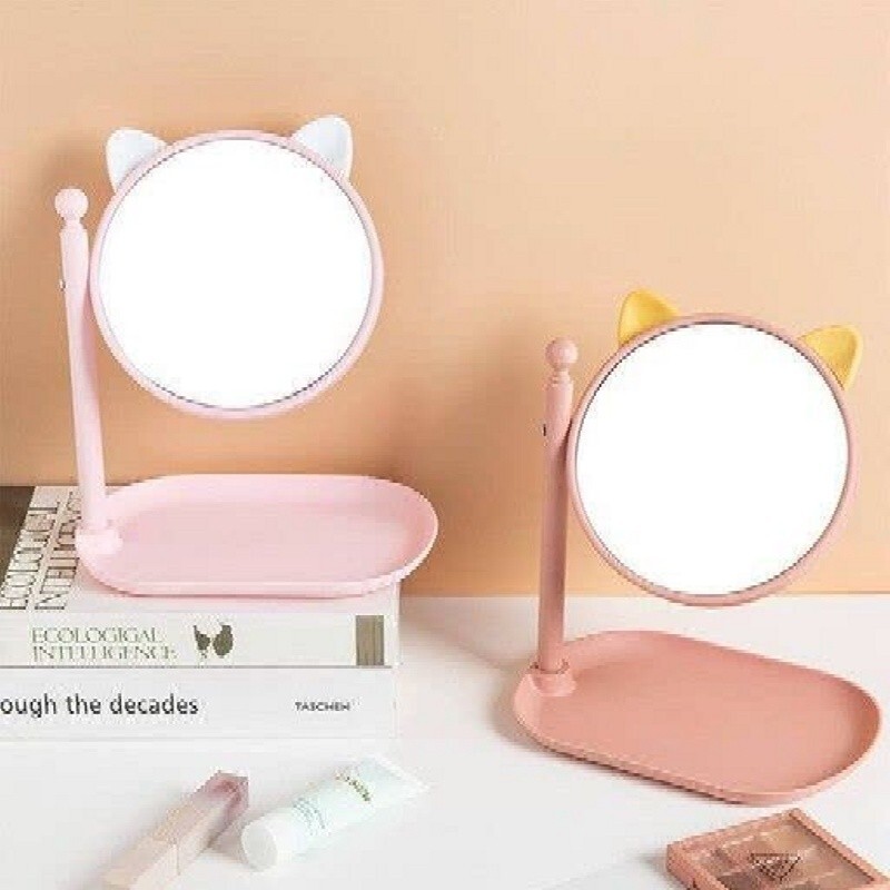 آینه استند دار طرح گربه